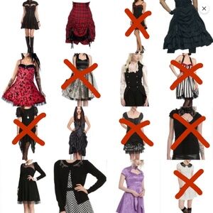 ISO These dresses in L